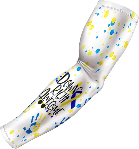 Miniatura 40 de B-Driven Sports Sleeve Pro-Fit - Manga de compresión para hombres y mujeres - Manga de brazo de baloncesto y voleibol - Individual Galaxia