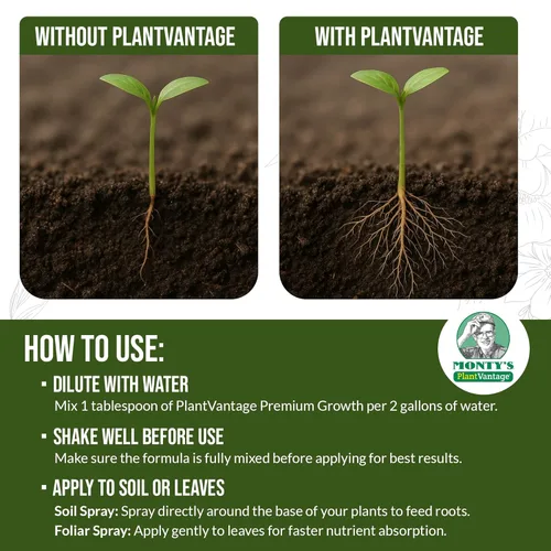 Miniatura 5 de PlantVantage Fertilizante líquido para plantas de crecimiento prémium - Fertilizante NPK (8-16-8) con zinc y hierro, alimento líquido para plantas