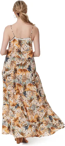 Miniatura 3 de Jessica Simpson Vestido largo Alanis de 5 niveles para mujer
