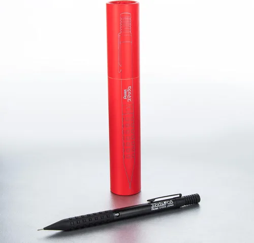Miniatura 6 de Pentel Smash - Lápiz mecánico para bosquejos (0.5 mm) - Edición especial negra con tubo
