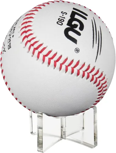 Miniatura 6 de Yes!Fresh Soportes de béisbol acrílicos para exhibición de recuerdos de bola, exhibición de softbol, estante de exhibición de tenis