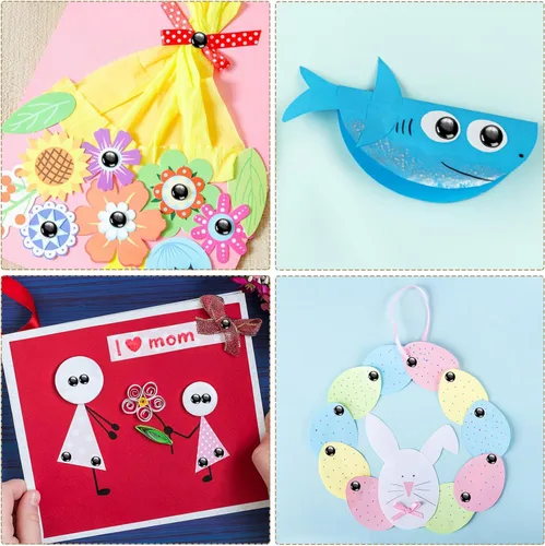 Miniatura 5 de 100 piezas de sujetadores de papel de latón, sujetadores redondos, mini clavos de metal para niños, manualidades, manualidades, proyecto escolar