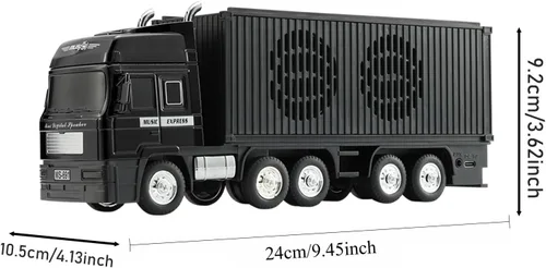 Miniatura 7 de Altavoz Bluetooth de camión retro alimentado por energía solar, altavoz inalámbrico portátil para automóvil, estéreo HD, emparejamiento TWS, radio