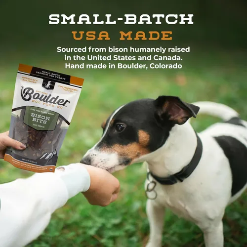 Miniatura 3 de Boulder Dog Food Company All Natural Bits - Golosinas para perros (paquete de 3), golosinas para perros hechas solo en Estados Unidos
