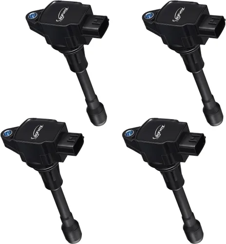 Miniatura 21 de BDFHYK Paquete de bobina de encendido y bujías de iridio compatibles con Audi Volkswagen 2.0L L4 4.2L V8 para UF575 PFR7S8EG, juegos de 4