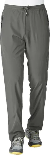 Gopune Pantalones deportivos ligeros para hombre para senderismo, correr, secado rápido, pantalones deportivos casuales con bolsillos con cremallera