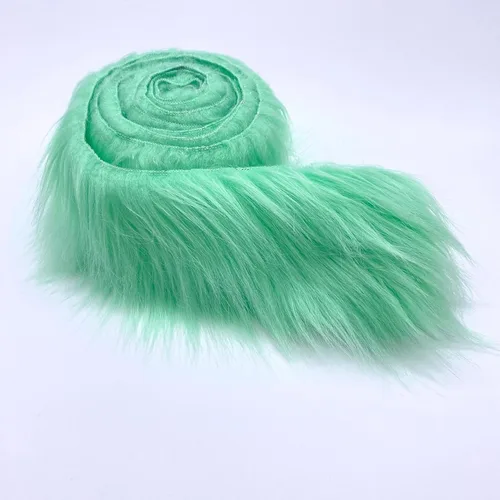 Miniatura 28 de Ice Fabrics Craft - Rollos precortados de tela de piel sintética, tiras de tela mohair de 2 x 60 pulgadas, súper suaves y mullidos, perfectos