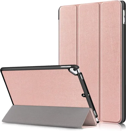 Miniatura 11 de Para Apple iPad de 9ª/8ª/7ª generación de 10.2 pulgadas (2021/2020/2019), cubierta trasera transparente de TPU a prueba de golpes