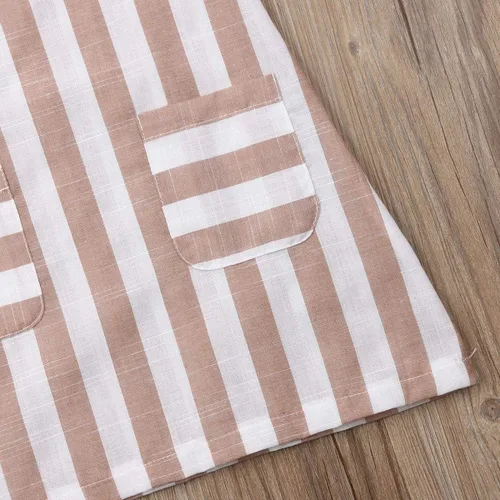 Miniatura 5 de Mono de verano para niñas pequeñas, sin mangas, de una sola pieza, con tiras, vestido casual