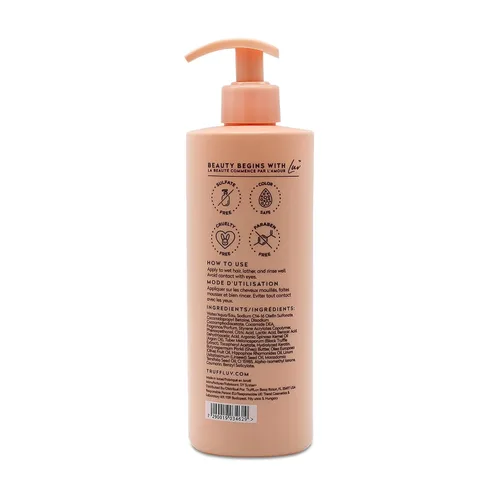 Miniatura 2 de TruffLuv Champú de argán - Champú rico y nutritivo con extracto de trufa negra, aceite de argán y mezcla de aceites nutritivos, 16.9 oz