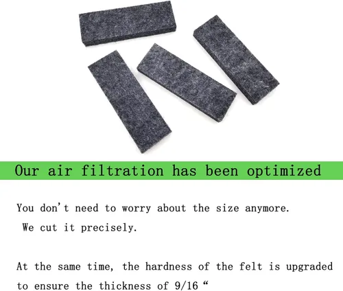 Miniatura 2 de Filtro de aire para compresor de aire 26517 compatible con filtro Craftsman DeVilbiss Porter Cable 265-17 (paquete de 4)