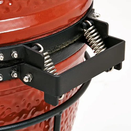 Miniatura 5 de Kamado Joe Joe Jr - Parrilla portátil de carbón de cerámica de 13.5 pulgadas con soporte para parrilla, rejilla de cocción de acero inoxidable
