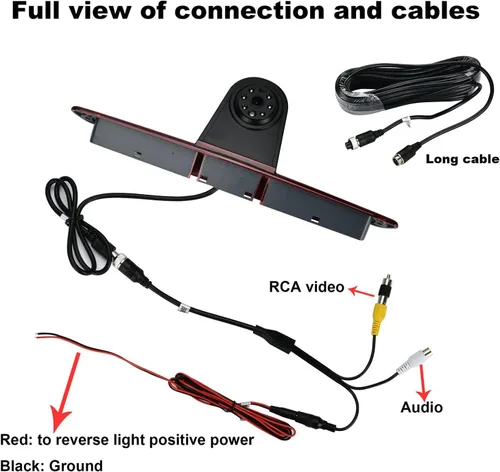 Miniatura 5 de Compatible Sprinter Luz de Freno Cámara de Respaldo Mercedes Sprinter 2014