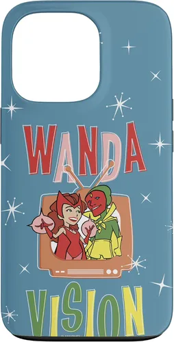 Miniatura 10 de Marvel WandaVision Wanda & Vision Retro TV Artwork - Carcasa para iPhone 17