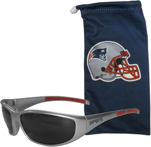 Miniatura 8 de Siskiyou NFL Unisex Wrap Sunglasses and Bag Set