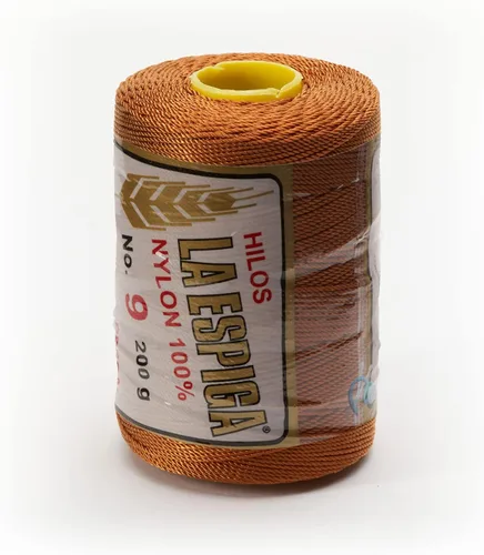 Miniatura 65 de N° 9 - 100% Cordón de Hilo de Nylon Omega para Tejer y Crochet - 01 Blanco