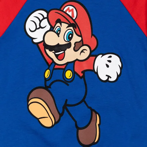 Miniatura 2 de SUPER MARIO Sudadera con capucha de forro polar de manga larga para bebésniños pequeños