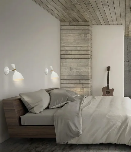 Miniatura 4 de JONATHAN Y Aplique de pared LED moderno de 10 pulgadas, blanco/latón dorado, lámpara de hierro retro para dormitorio, baño, pasillo, accesorio
