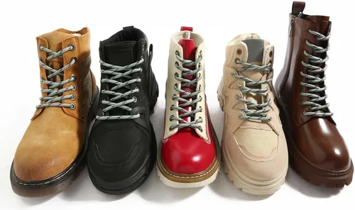 Miniatura 4 de VSUDO Cordones redondos para botas de senderismo, cordones de 532 pulgadas para zapatos de trabajo al aire libre, cordones gruesos para escalada