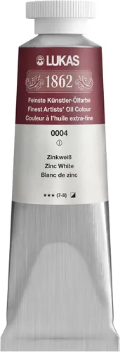 Miniatura 50 de Lukas 1862 Pintura al Óleo para Artistas Profesionales - Colores Tierra Amarillentos, 37 mL - Juego de 4 - Destacada Resistencia a la Luz, Sin