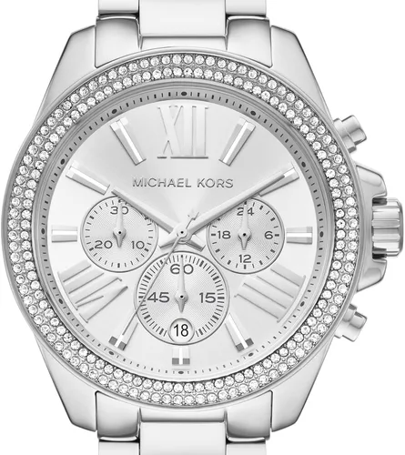 Miniatura 4 de Michael Kors Whitney - Reloj de acero inoxidable con detalles ostentosos