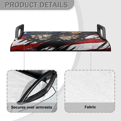 Miniatura 4 de Fundas de asiento de carrito de golf, protector universal para asiento de coche de golf, cómodo y fácil de instalar y limpiar