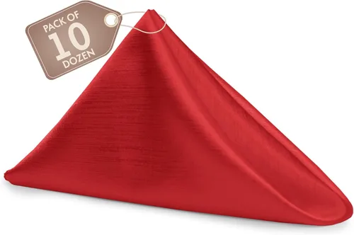 Miniatura 109 de Ultimate Textile -1 docena de servilletas reversibles Shantung Satin - Majestic - Servilletas de tela Majestic de 17 x 17 pulgadas, color marrón