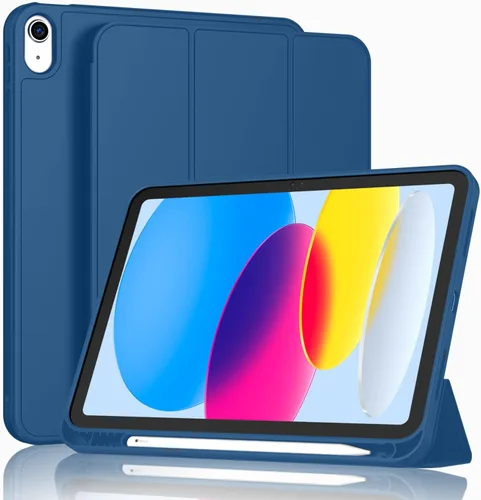 Miniatura 27 de ToaPoia - Funda para iPad (A16) de 11 pulgadas 2025/iPad 10.ª generación de 10.9 pulgadas 2022, cubierta protectora delgada con soporte triple
