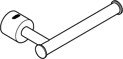 Miniatura 2 de GROHE 40313EN3 Atrio Portarrollos de papel higiénico, níquel cepillado