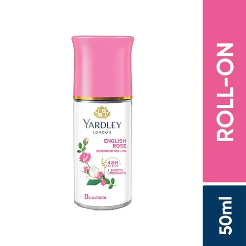 Miniatura 3 de Yardley London English Rose Desodorante antitranspirante roll-on 48 horas activo Sin alcohol 1.7 oz (1.7 fl oz)