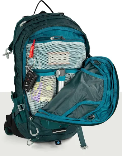Miniatura 8 de Osprey Sylva 12L Mochila de ciclismo para mujer con depósito hidráulico, verde Baikal