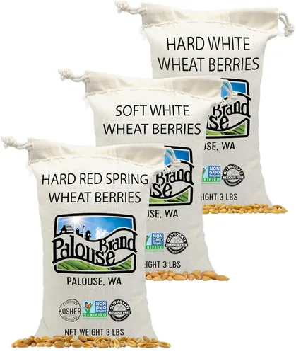 Miniatura 17 de Palouse Brand - Bolsa de trigo rojo primaveral Proyecto verificado sin OGM 100% no irradiado Certificado Kosher Parve Cultivado en EE.UU.