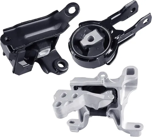 Miniatura 14 de Kit de montaje de motor y transmisión, 3 piezas, compatible con Nissan Sentra 1995-1999, 200SX 1995-1998 Reemplazar A6324 A6379 A6398