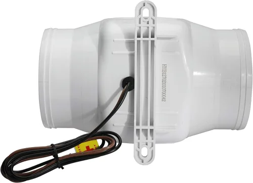 Miniatura 9 de YaeMarine Marine Boat en línea soplador de aire de sentina 12 V eléctrico 4 "barco motor soplador 270CFM con seis cuchillas para yate velero barcos