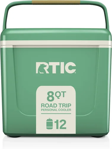 Miniatura 10 de RTIC Hielera Personal para Viaje por Carretera de 8 QT, Pequeña, Compacta, Aislada, Caja de Hielo Portátil para Comida, Bebida, Bebidas, Playa, Gris