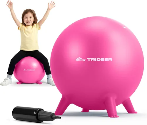 Miniatura 10 de Trideer Asiento flexible para aula primaria, sillas de pelota de yoga para niños, silla tambaleante de suministros escolares para niños sensoriales