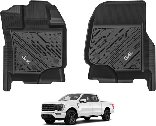 Miniatura 27 de Alfombrillas 3W y forro de carga para Ford Bronco 2 puertas 2021 2022 2023 2024 2025 Todo clima TPE Accesorios para auto a medida Alfombrillas