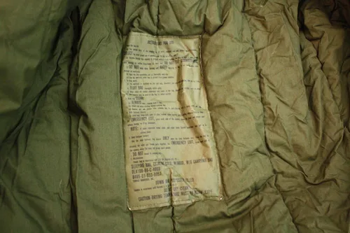 Miniatura 3 de Saco de dormir militar para clima frío