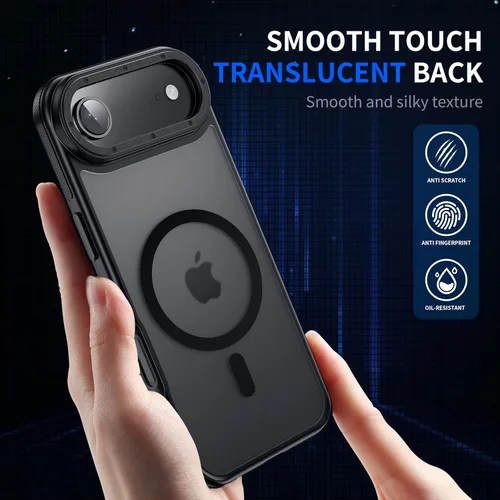 Miniatura 6 de Funda magnética para iPhone Air con protector de lente de cámara, protección grado militar de 10 pies, compatible con funda MagSafe Slim para iPhone