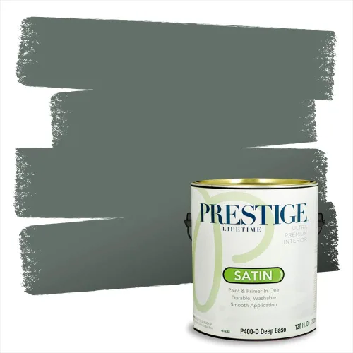 Miniatura 127 de Prestige Paints - 2 en 1, pintura base y pintura de exterior, E100-N-735BM