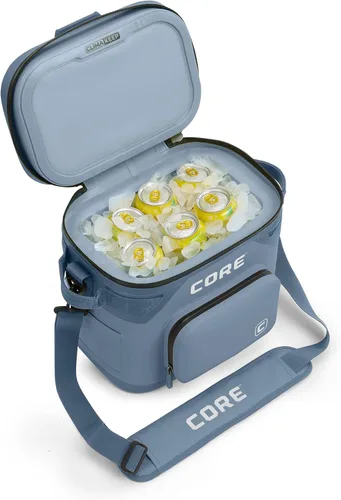 CORE - Bolsa de enfriador suave a prueba de fugas magnética con cremallera impermeable | Bolsa aislada enfriador portátil | Mejor enfriador suave