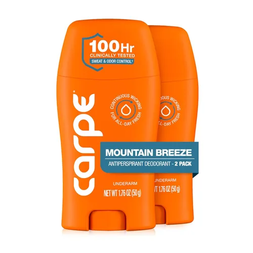 Miniatura 25 de Carpe Desodorante antitranspirante para axilas, antitranspirante extra fuerte para hombres con control de sudor de 100 horas, desodorante