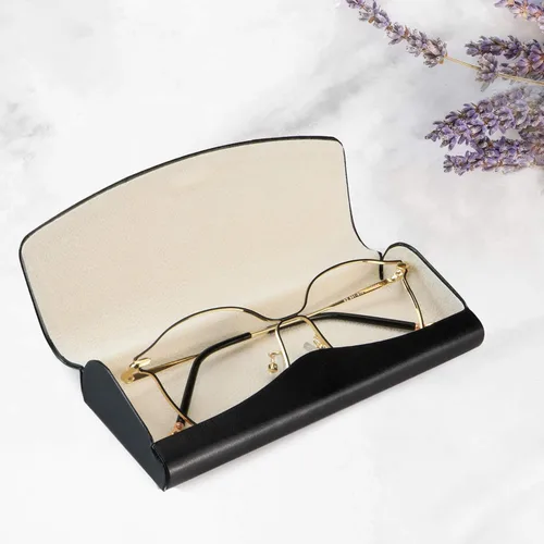 Miniatura 6 de LifeArt Funda rígida para gafas de sol funda de piel sintética de moda ligera