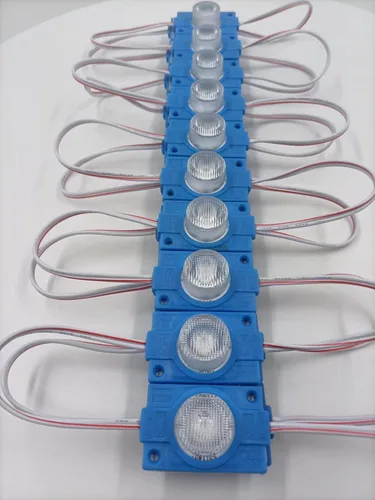 Miniatura 7 de Q QINGCHEN - Módulo LED púrpura de 12 V con lente de 2.0 W para caja de luz con cinta adhesiva en la parte posterior (paquete de 20 unidades)
