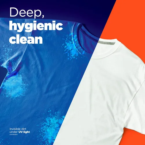 Tide Hygienic Clean Heavy 10x Duty Power PODS - Paquete de detergente para ropa, original, 25 unidades, para suciedad visible e invisible (paquete