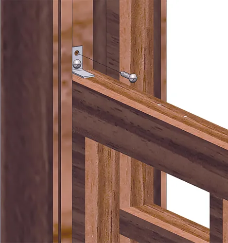Miniatura 10 de Segal Store 4748 protector de seguridad para ventana para niños, ajustable, fijo, evita caídas accidentales, se incluyen tornillos resistentes a