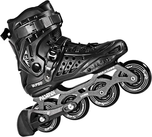 Patines profesionales en línea con ruedas de 0.157 x 3.150 in, patines de una sola fila de fitness para adultos, mujeres y hombres, botas interiores