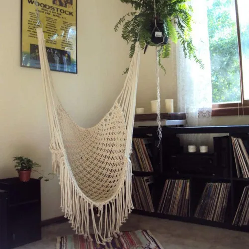 Miniatura 6 de Cordón de macramé de 0.197 in x 164 yardas, cuerda de macramé 100% algodón natural Cuerda de algodón trenzado de 3 hebras para colgar plantas
