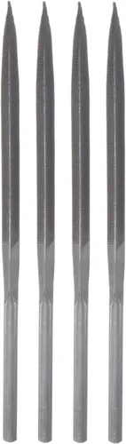 Miniatura 6 de HARFINGTON Juego de limas triangulares neumáticas de 0.197 in x 3.150 in de acero endurecido con dientes de corte grueso Herramientas de mano
