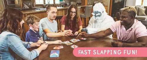 Miniatura 3 de Yeti Slap - Juego de cartas divertido y competitivo con Yetis, los mejores juegos de cartas para familias, adultos, adolescentes y niños, gran
